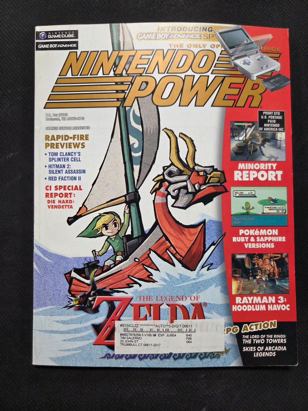 Nintendo Power Issue #165 (Legend of Zelda: Wind Waker) NP5726