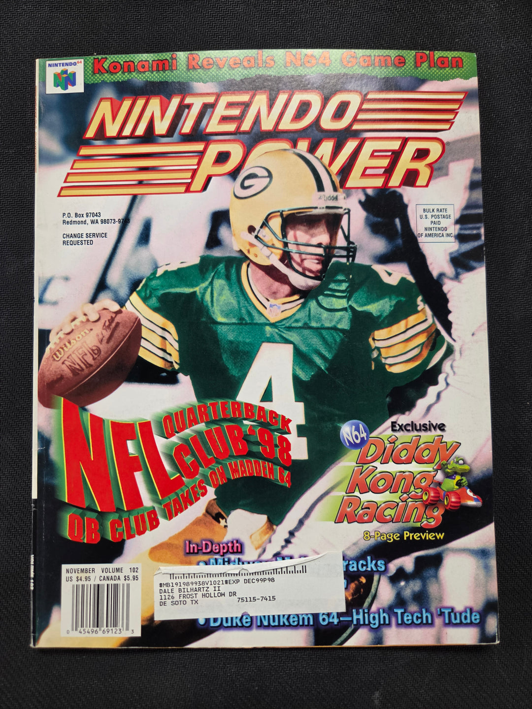 Nintendo Power Issue #102 (NFL Quarterback Club) NP5726