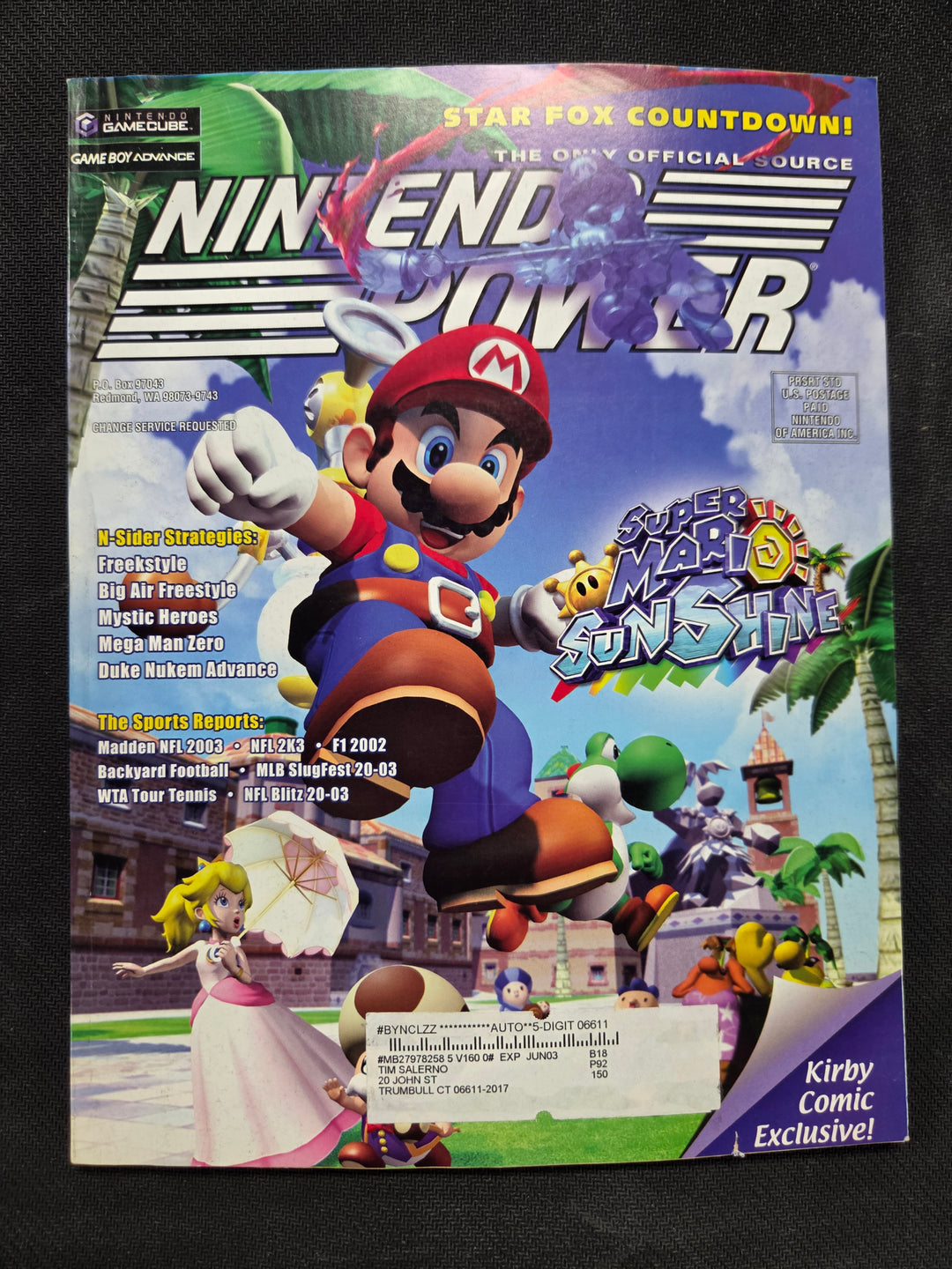 Nintendo Power Issue #160 (Super Mario Sunshine) NP5826