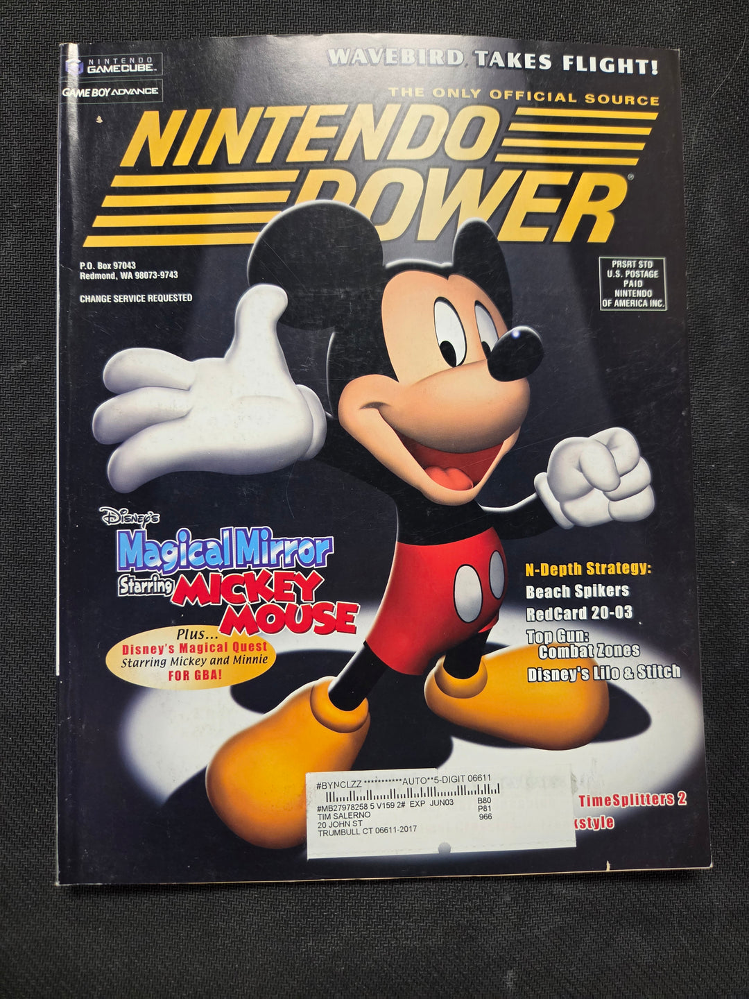 Nintendo Power Issue #159 (Magical Mirror starring Mickey Mouse) NP5726