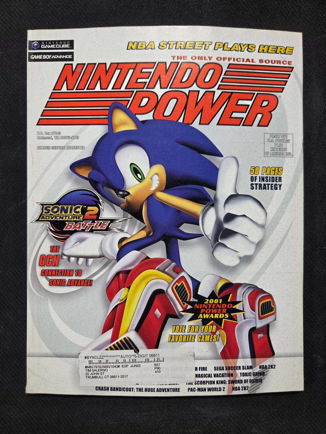 Nintendo Power Issue #154 (Sonic Adventure 2: Battle) NP5726