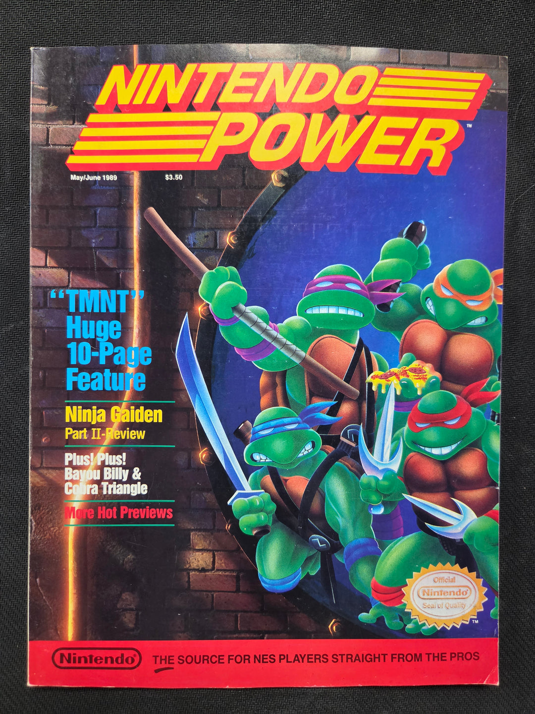 Nintendo Power Issue #6 (Teenage Mutant Ninja Turtles) NP5726