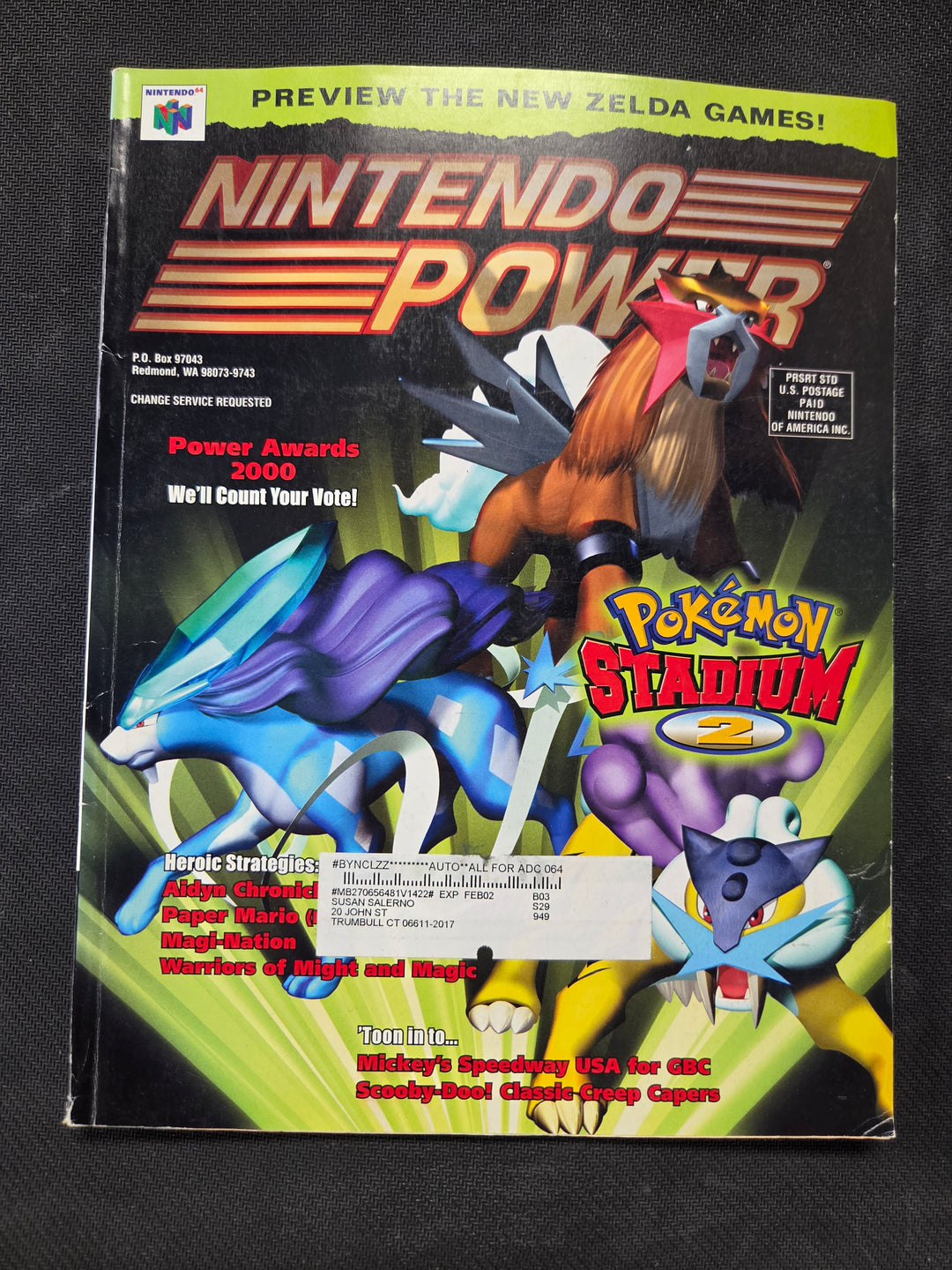 Nintendo Power Issue #142 (Pokemon Stadium 2) NP5726