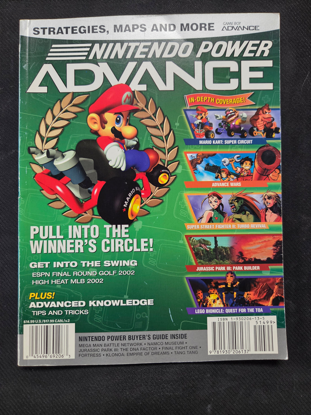 Nintendo Power Advance Issue #2 (Mario Kart: Super Circuit) NP5726