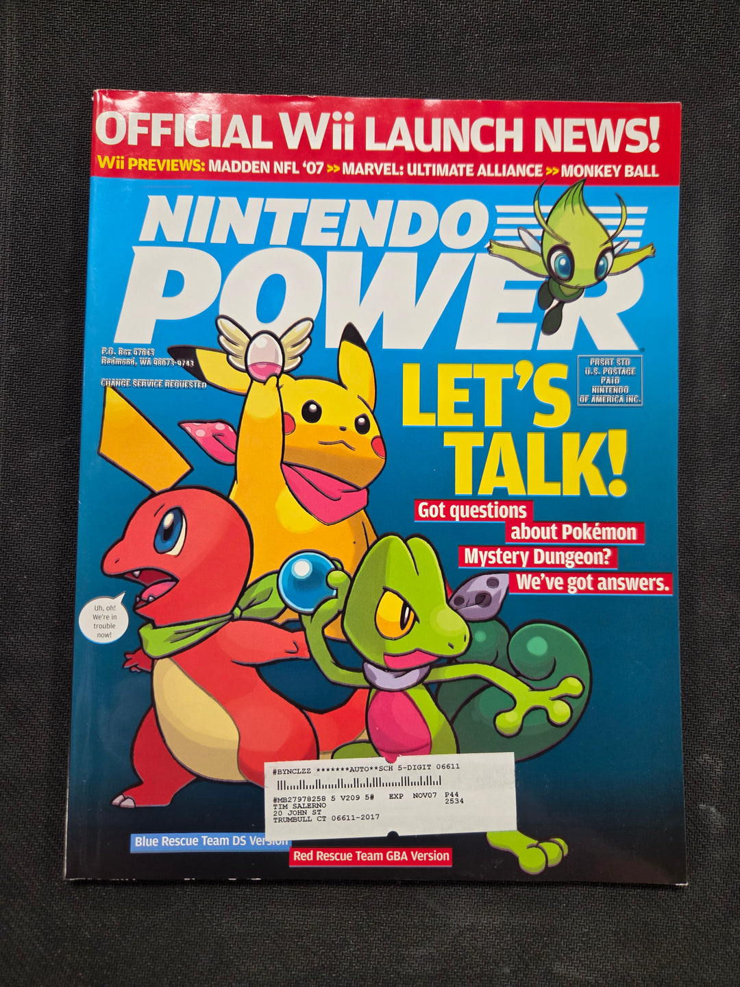 Nintendo Power Issue #209 (Pokemon Mystery Dungeon) NP5726