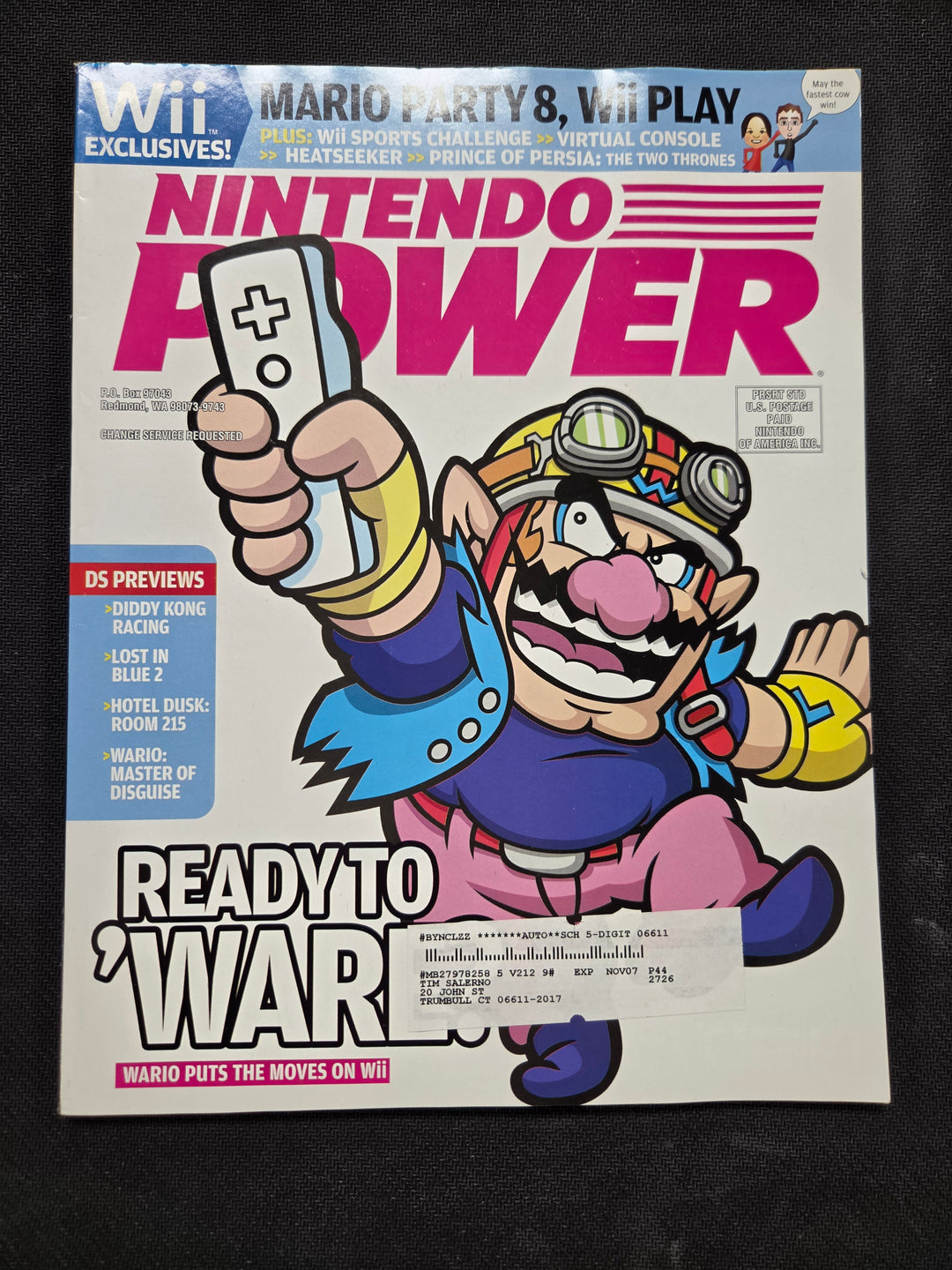 Nintendo Power Issue #212 (WarioWare: Smooth Moves) NP5726