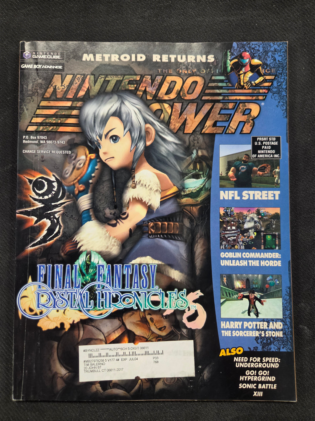 Nintendo Power Issue #177 (Final Fantasy: Crystal Chronicals) NP51126