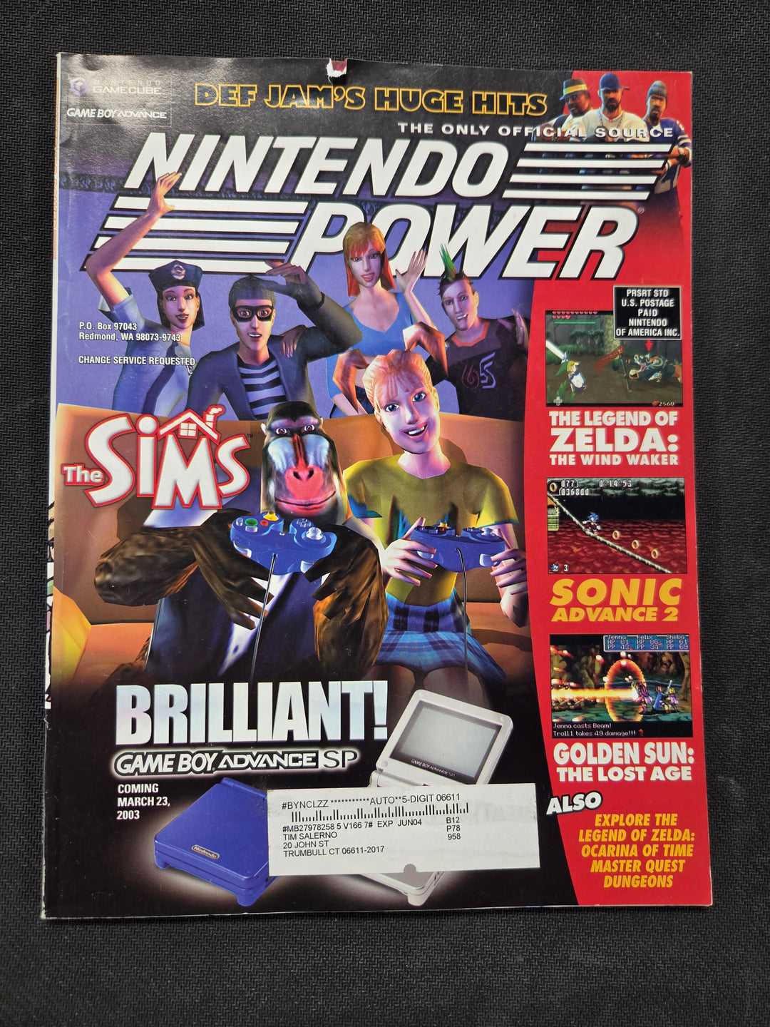 Nintendo Power Issue #166 (The Sims) NP5826