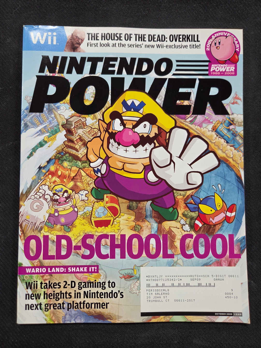 Nintendo Power Issue #233 (Wario Land: Shake It) NP5826