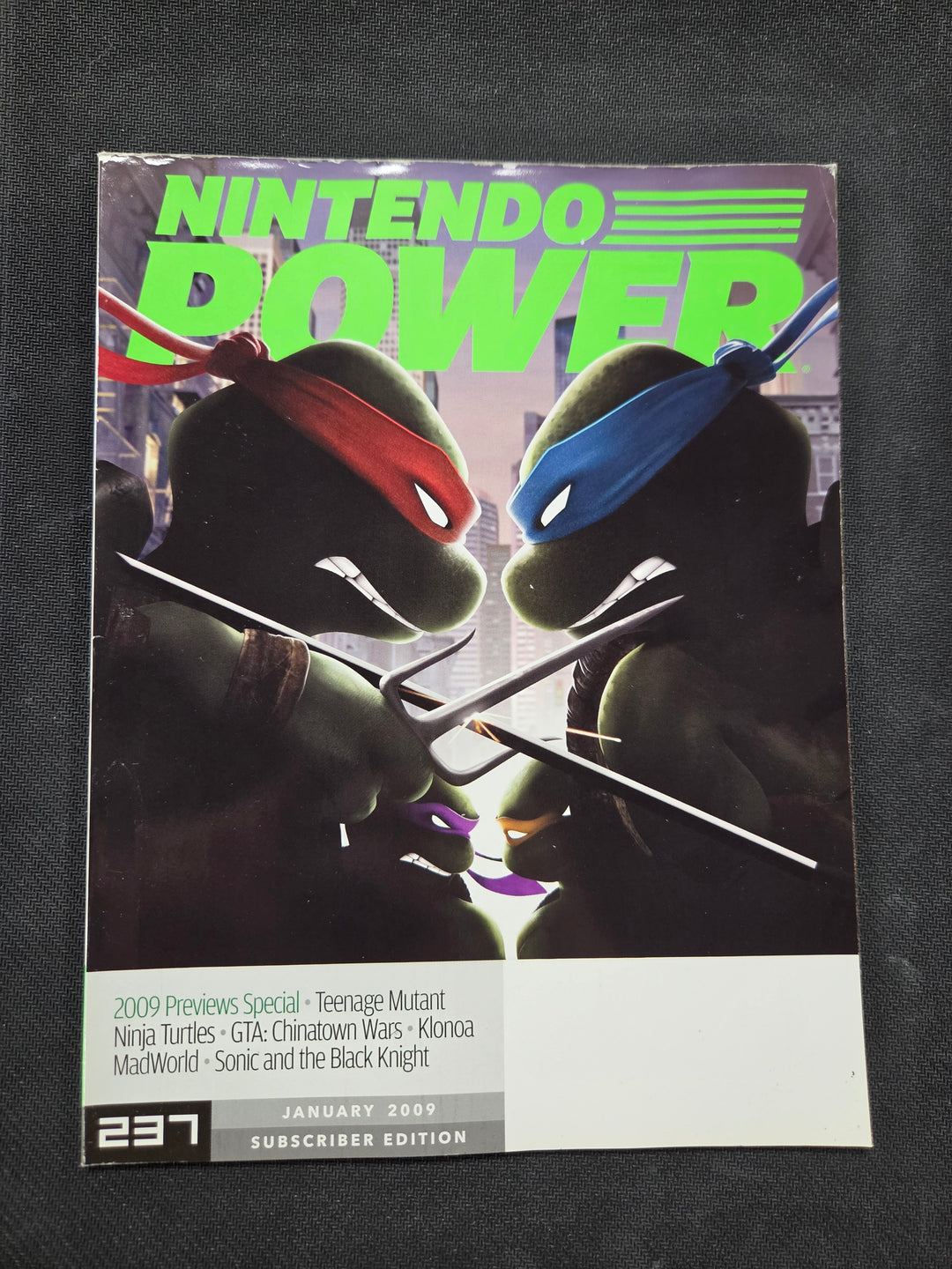 Nintendo Power Issue #237 (TMNT [Subscriber]) NP5826