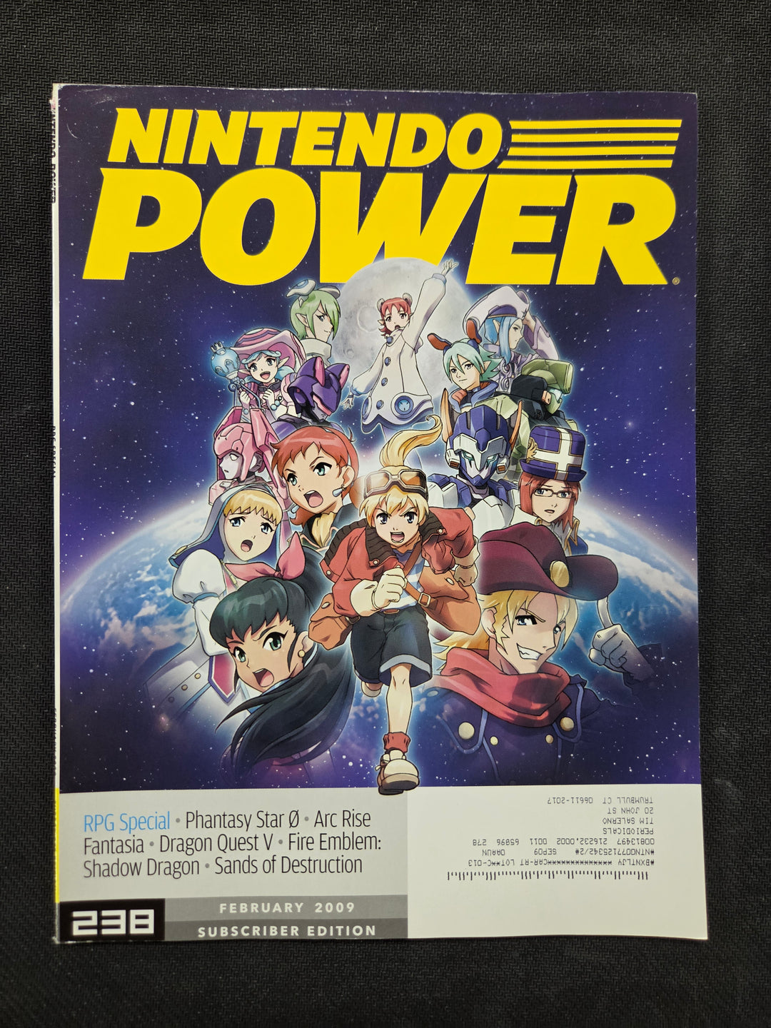 Nintendo Power Issue #238 (Phantasy Star Zero [Subscriber]) NP5826