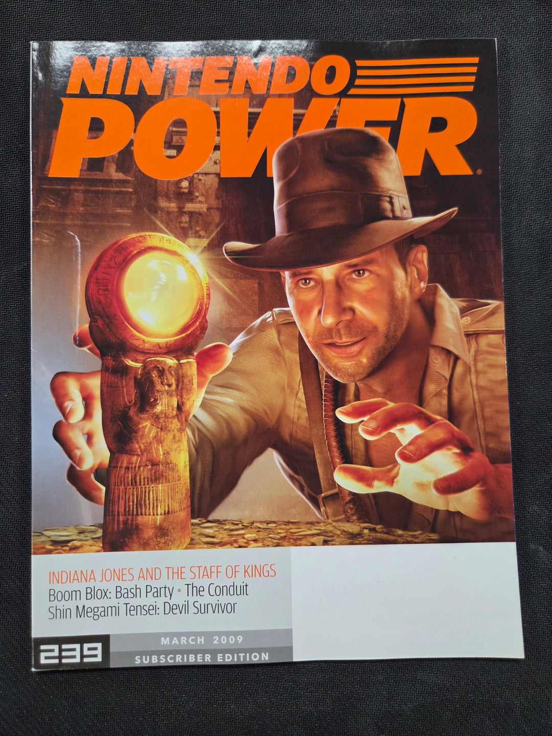 Nintendo Power Issue #239 (Indiana Jones & The Staff of Kings [Subscriber]) NP5826