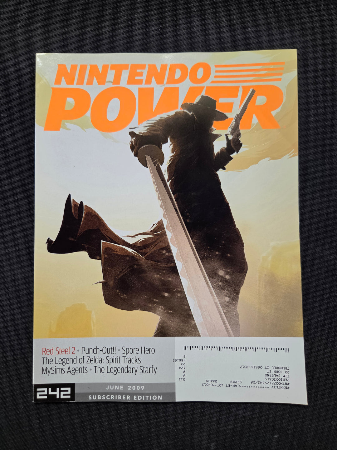 Nintendo Power Issue #242 (Red Steel 2 [Subscriber]) NP5826