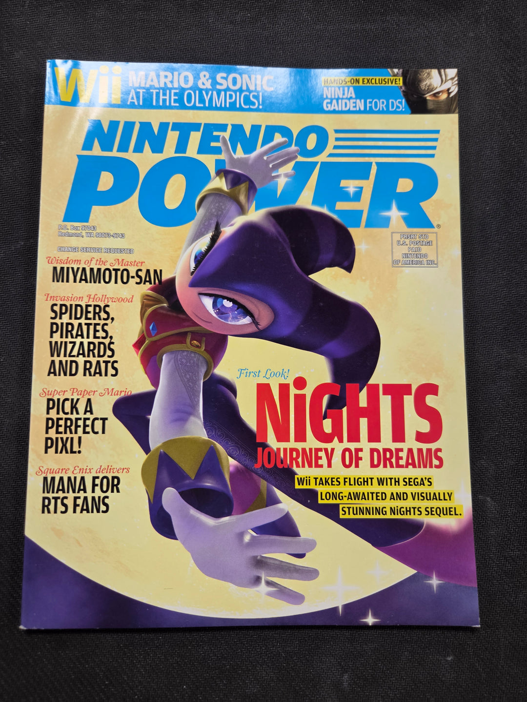 Nintendo Power Issue #216 (Nights: Journey of Dreams) NP5826