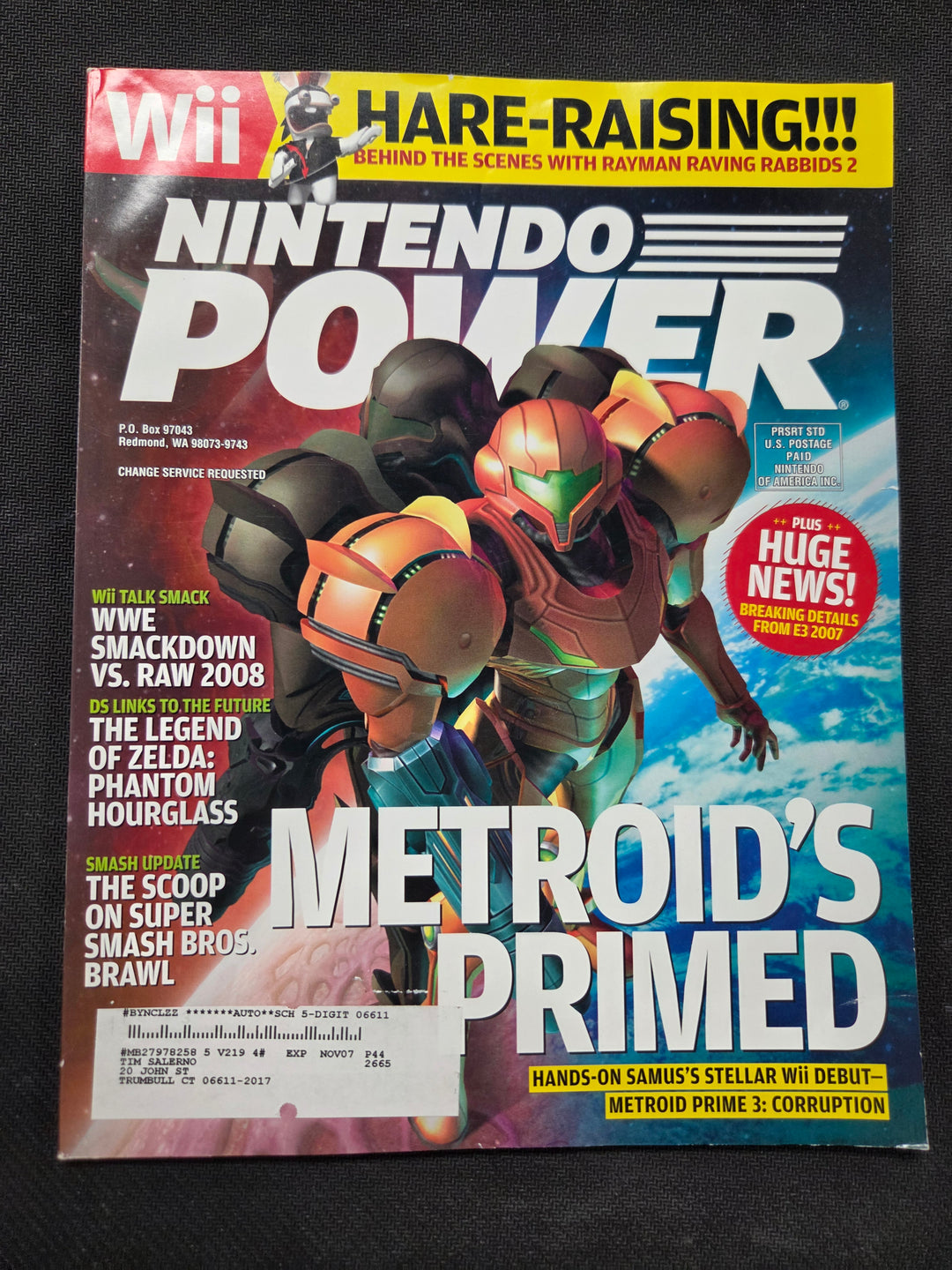 Nintendo Power Issue #219 (Metroid Prime 3: Corruption) NP5826