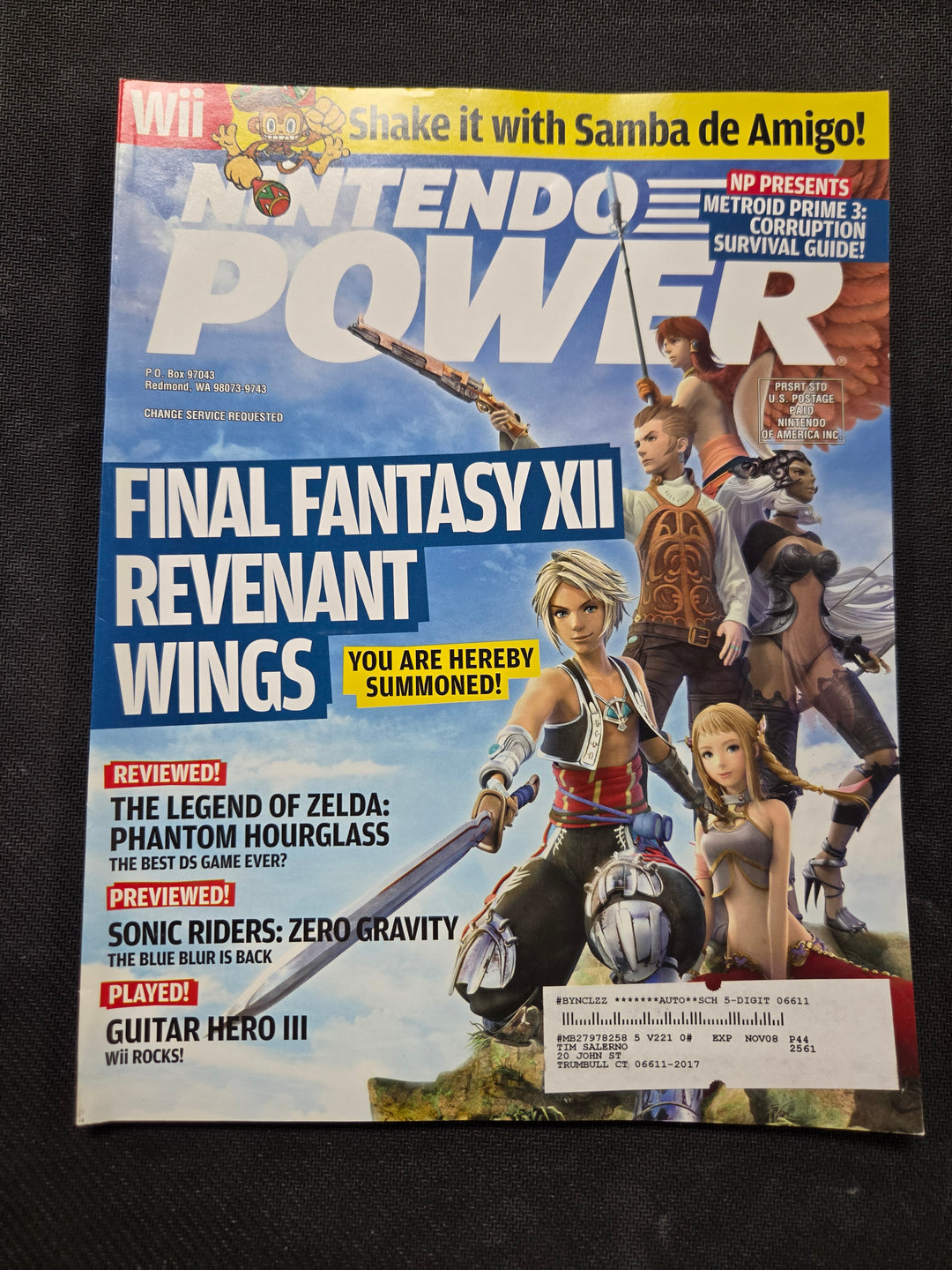 Nintendo Power Issue #221 (Final Fantasy XII: Revenant Wings) NP5826