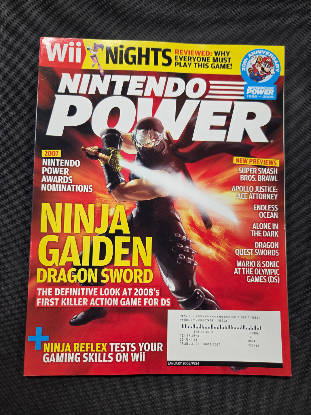 Nintendo Power Issue #224 (Ninja Gaiden: Dragon Sword) NP5826