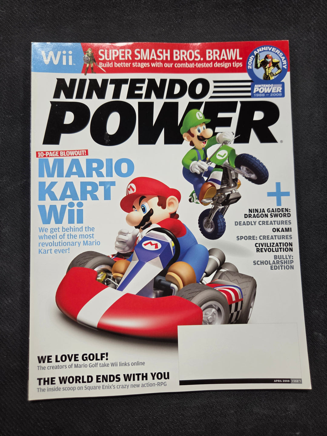 Nintendo Power Issue #227 (Mario Kart Wii) NP5826