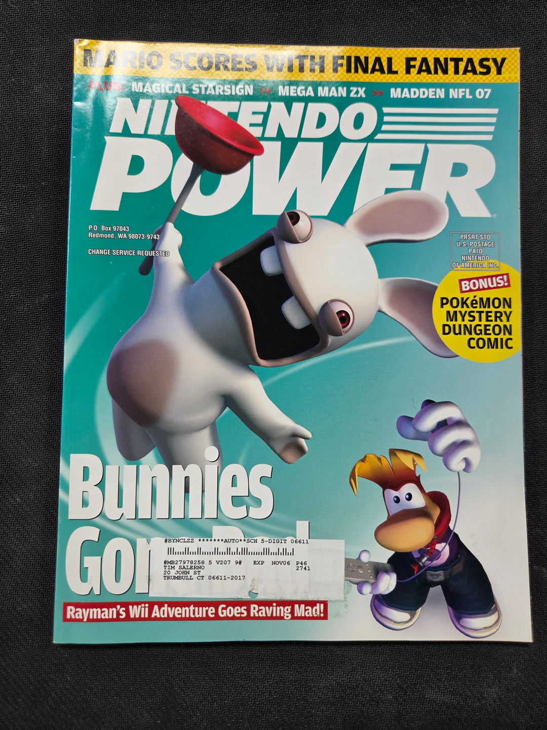 Nintendo Power Issue #207 (Rayman Raving Rabbids) NP5826
