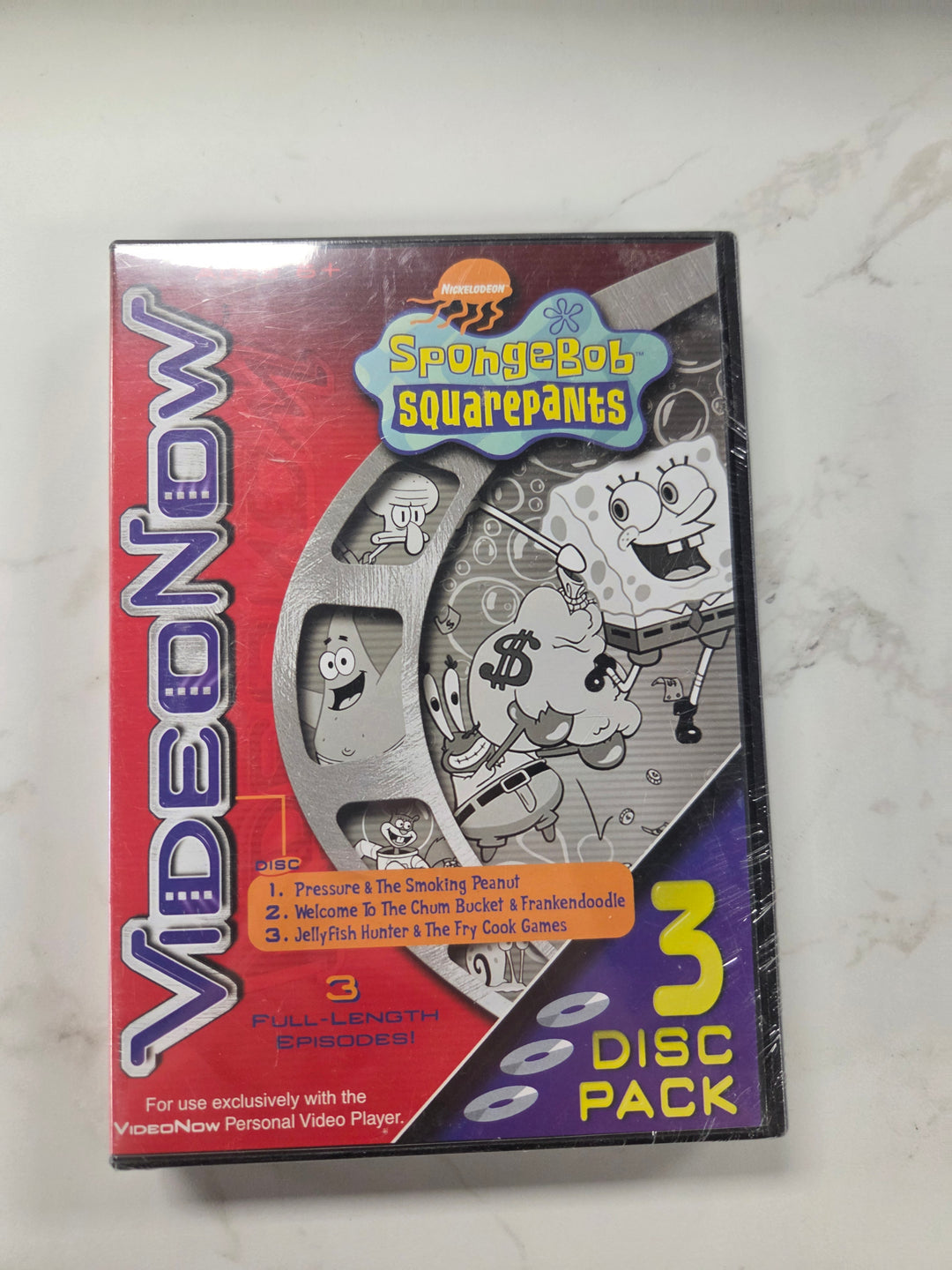 VideoNow Spongebob Squarepants Volume 2 3-Disc Pack - DVD DI52826