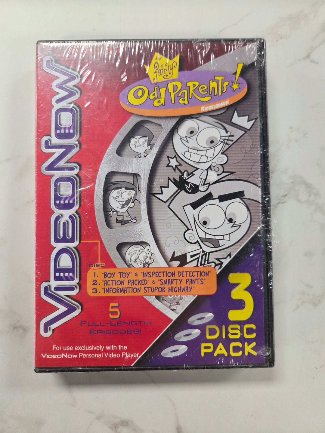 VideoNow The Fairly OddParents Volume 1 3-Disc Pack - DVD DI52826