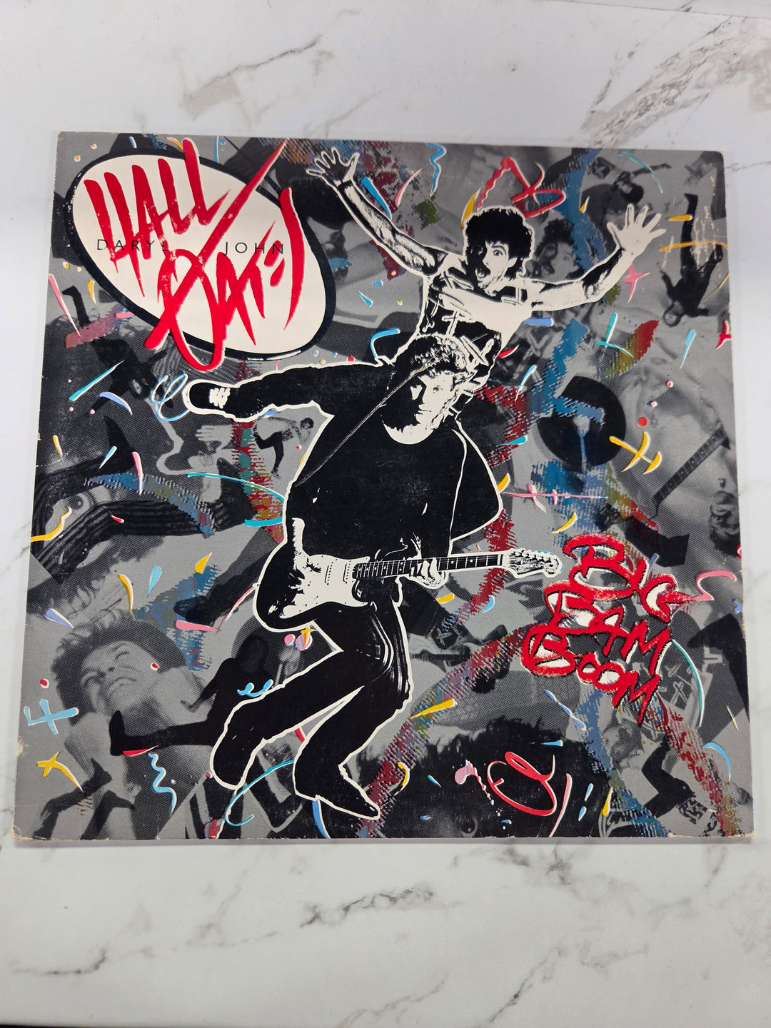 Daryl Hall John Oates ‎– Big Bam Boom (1985 U.S. Reissue) VG+ - Vinyl Record VR6526