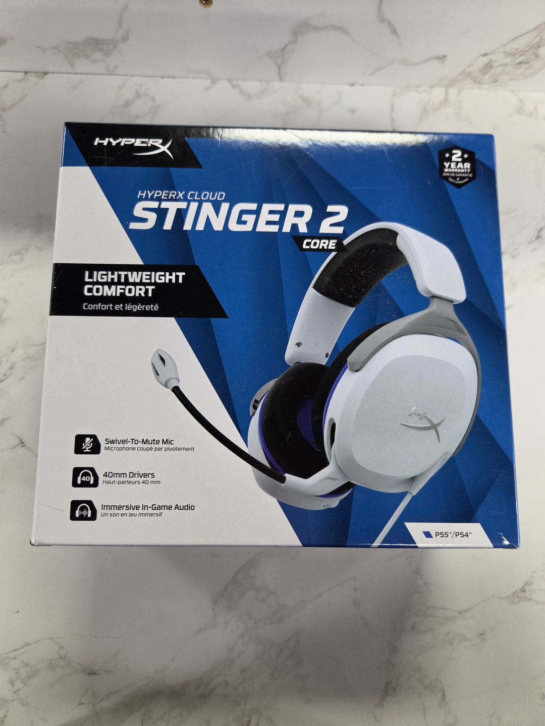 NEW HyperX Cloud Stinger 2 Core Gaming Headset for PS5   NA6526