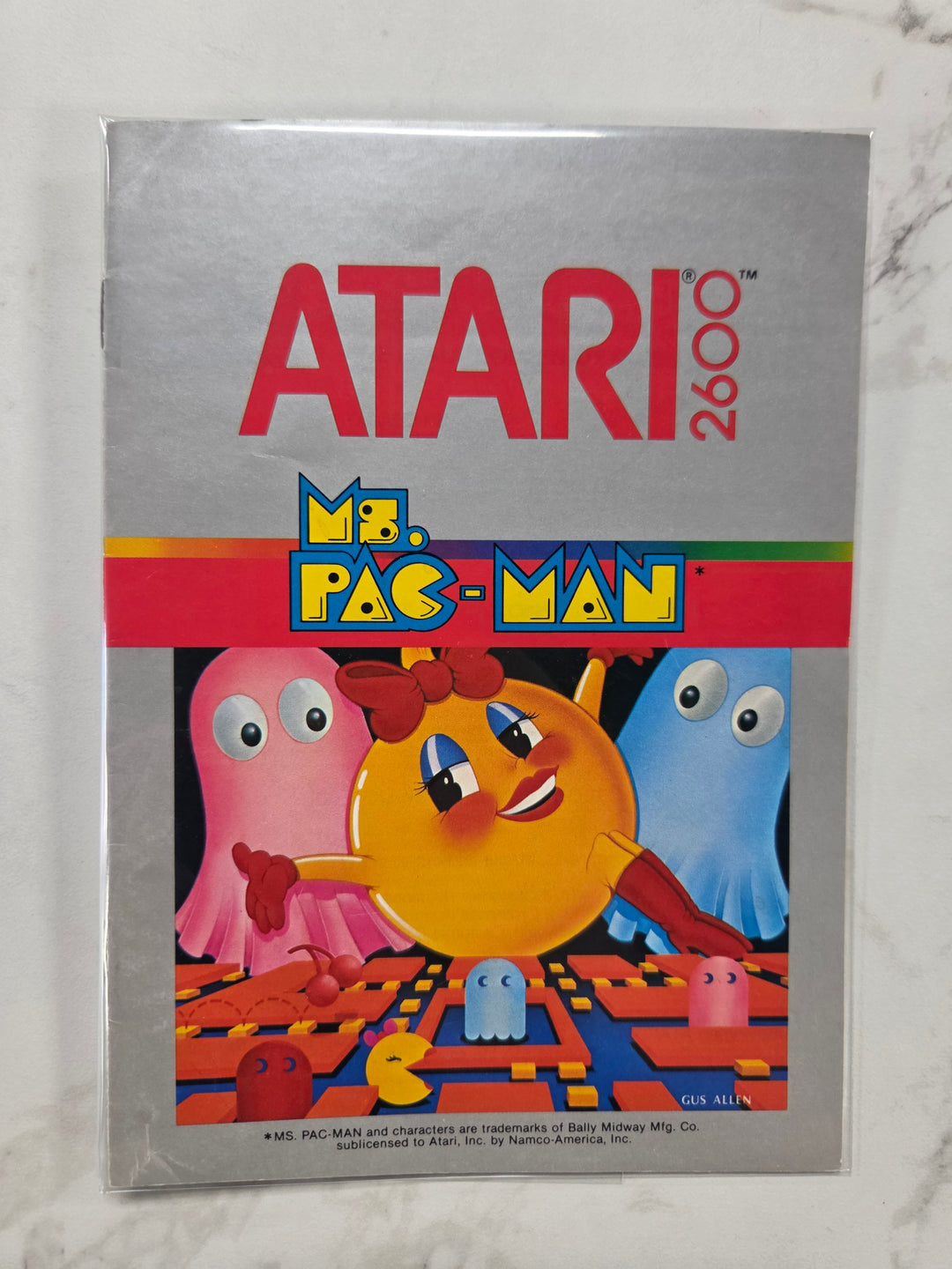 Ms. Pac-Man - Atari 2600 - Manual Only MO6926