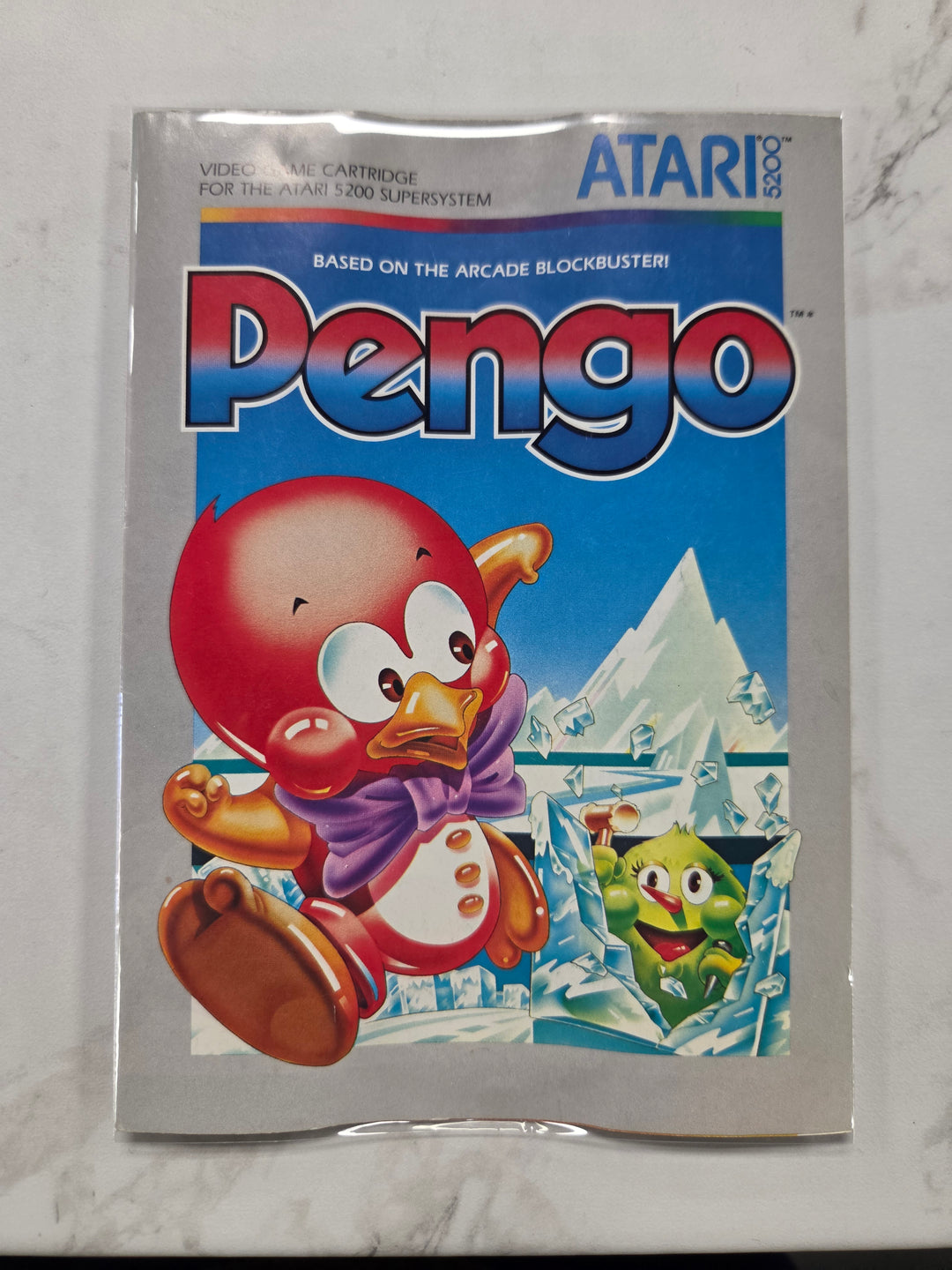 Pengo - Atari 5200 - Manual Only MO6926