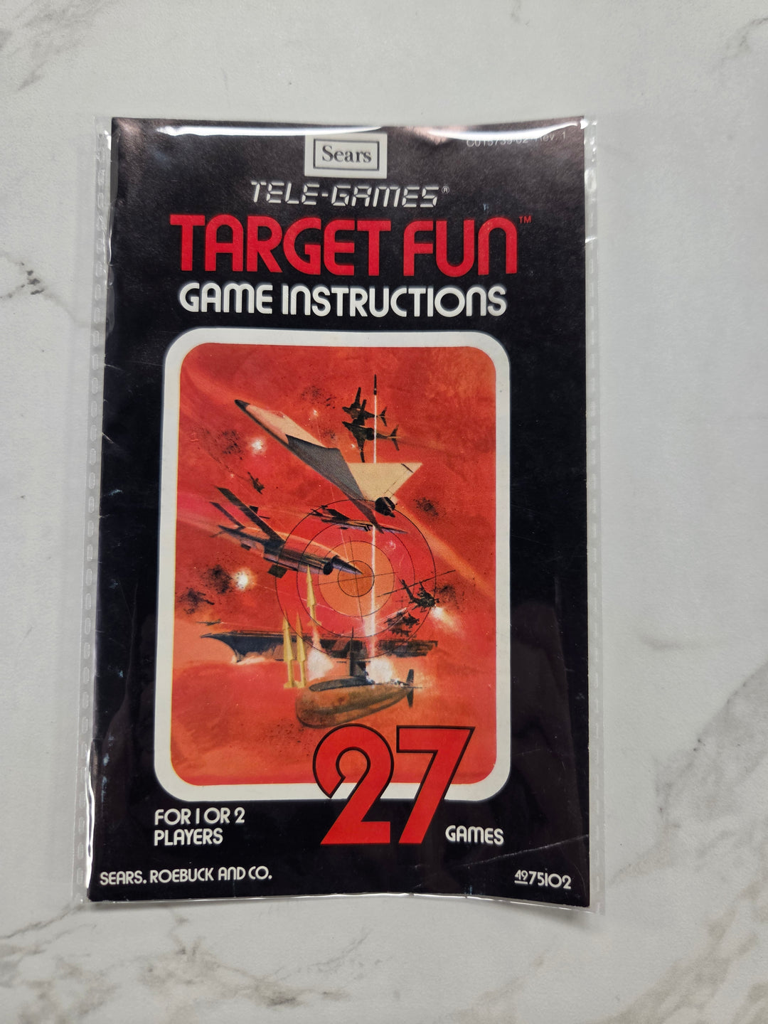 Target Fun - Atari 2600 - Manual Only MO6926