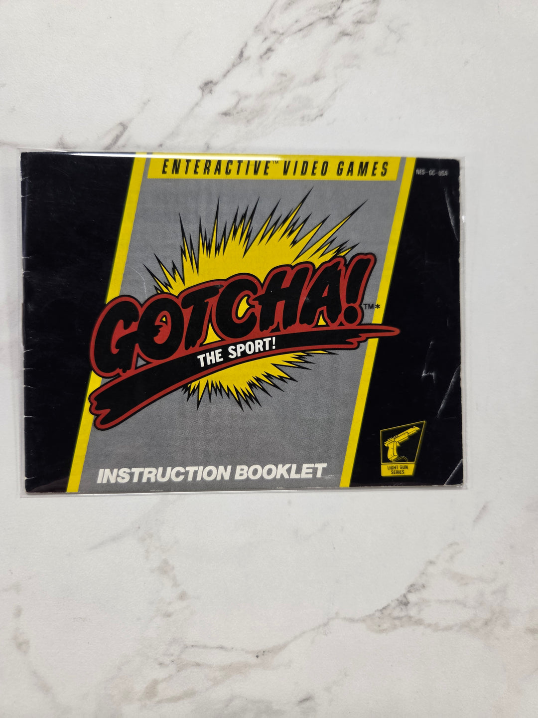 Gotcha - NES - MANUAL ONLY MO6926