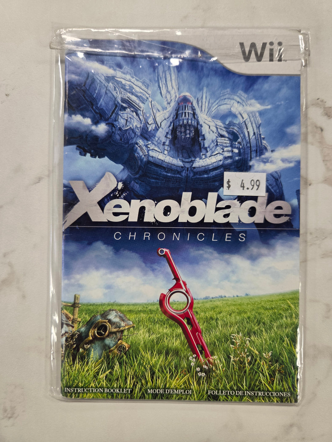 Xenoblade Chronicles - Wii U - MANUAL ONLY MO6926