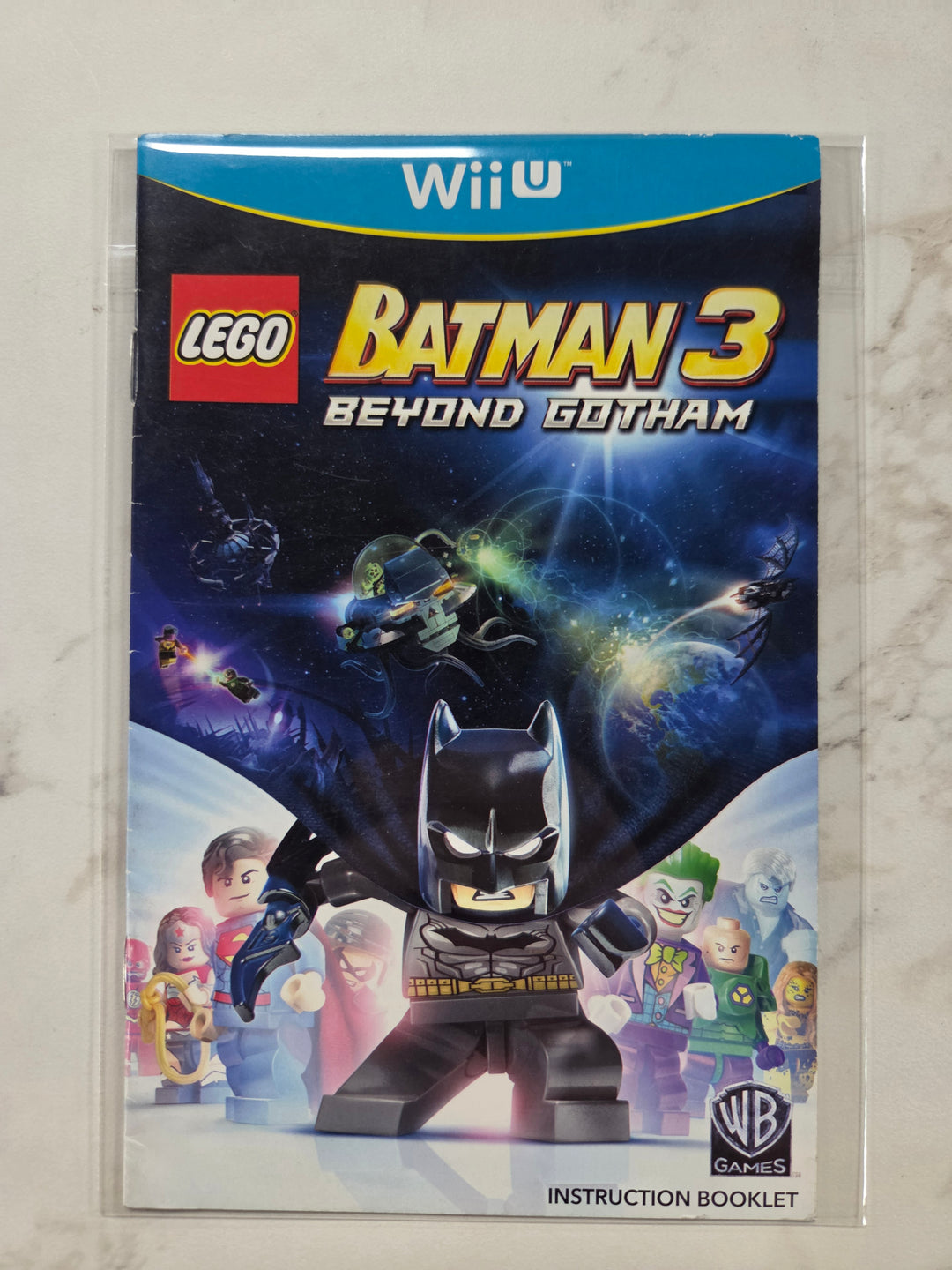 LEGO Batman 3: Beyond Gotham - Wii U - MANUAL ONLY MO6926