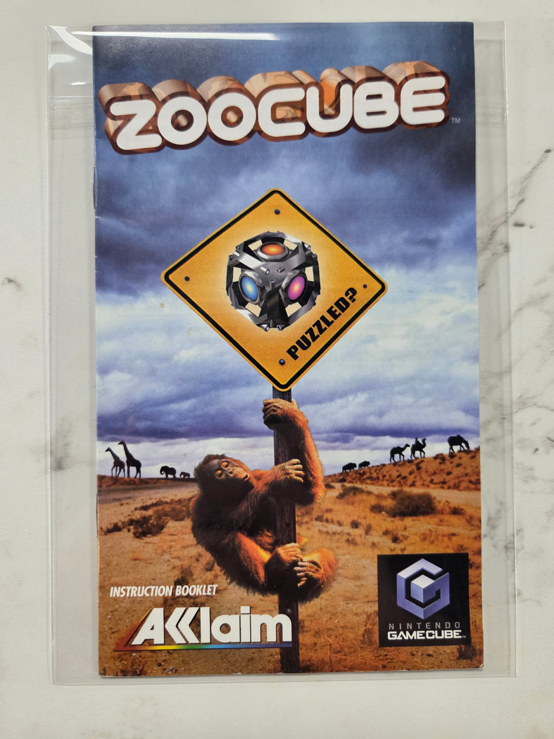 Zoocube - GameCube - MANUAL ONLY MO6926