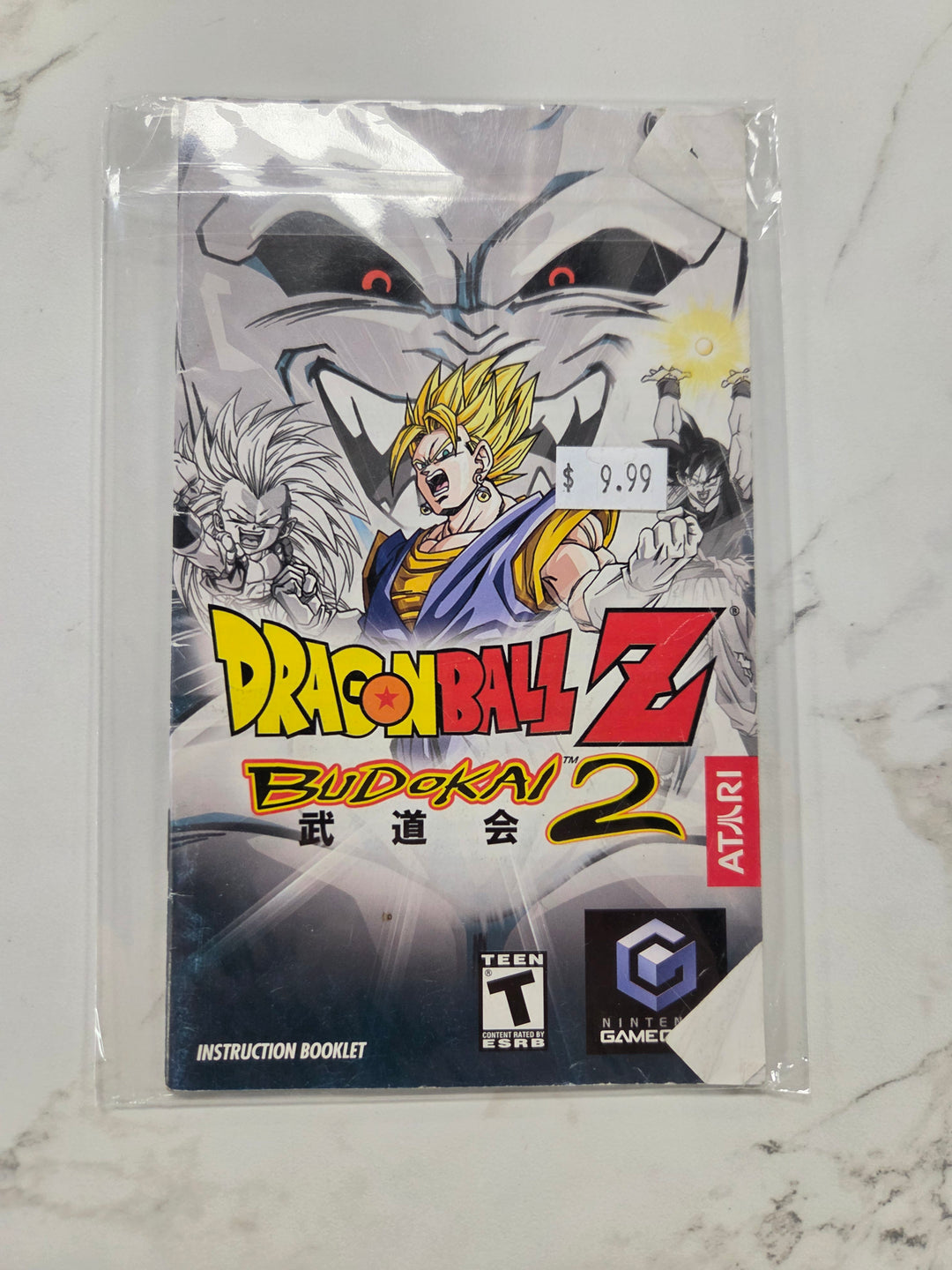 Dragon Ball Z: Budokai 2 - GameCube - MANUAL ONLY MO6926