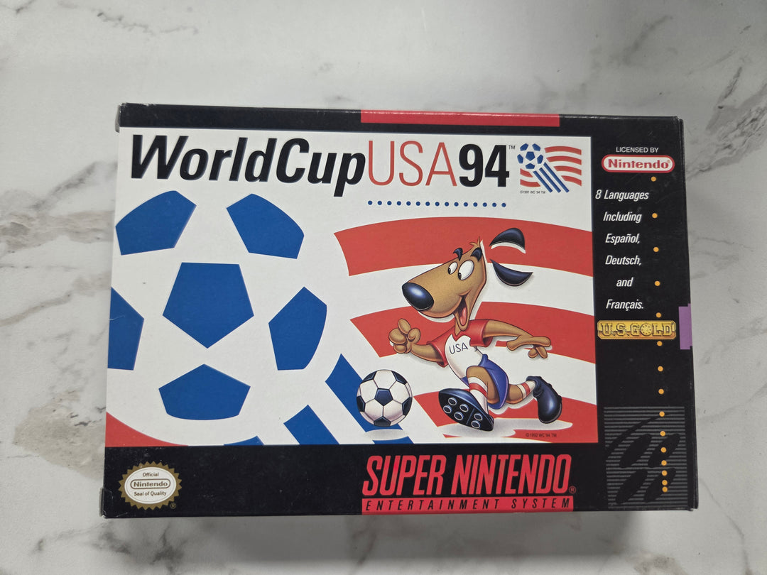 World Cup USA '94 - SNES CASE & MANUAL ONLY   CO6926