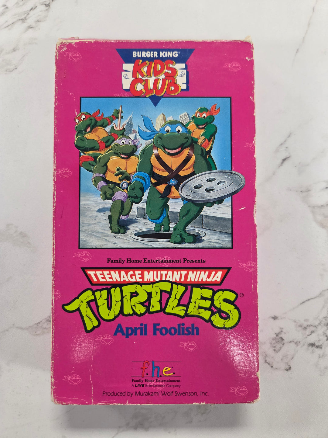 Teenage Mutant Ninja Turtles - April Foolish VHS Tape VHS61226