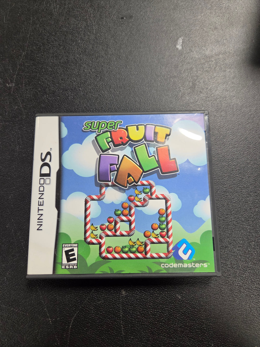 Super Fruit Fall Nintendo DS Case & Manual ONLY CO61326