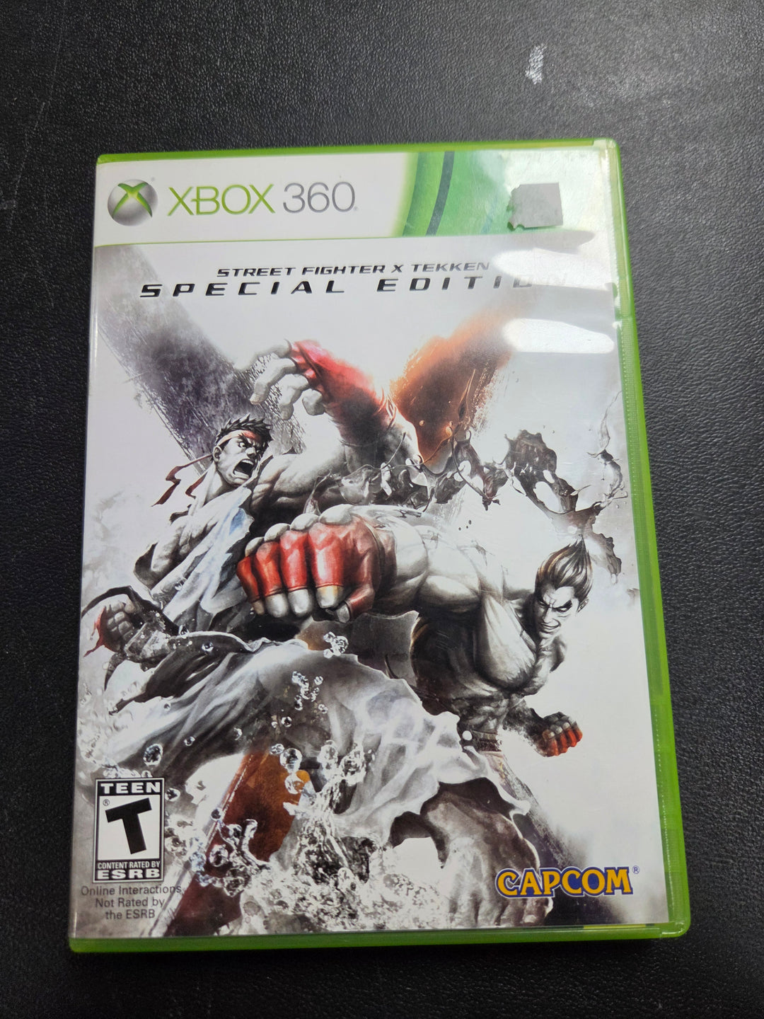Street Fighter X Tekken [Special Edition] (NO OUTER SLEEVE) Xbox 360 CASE & MANUAL ONLY   CO61226