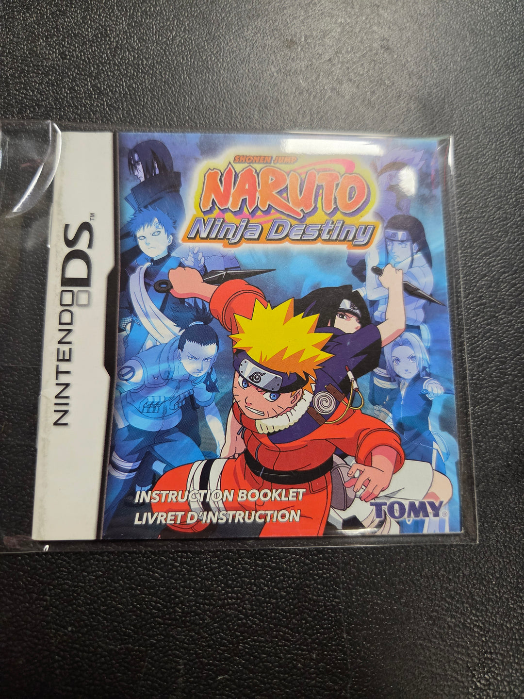 Naruto: Ninja Destiny Nintendo DS Manual ONLY MO61026
