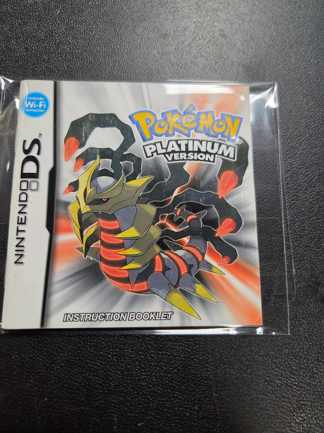 Pokemon Platinum Nintendo DS Manual ONLY MO61026