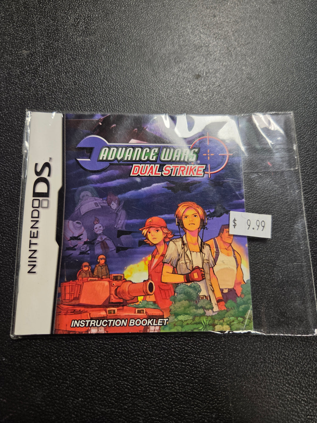 Advance Wars: Dual Strike Nintendo DS Manual Only MO61326