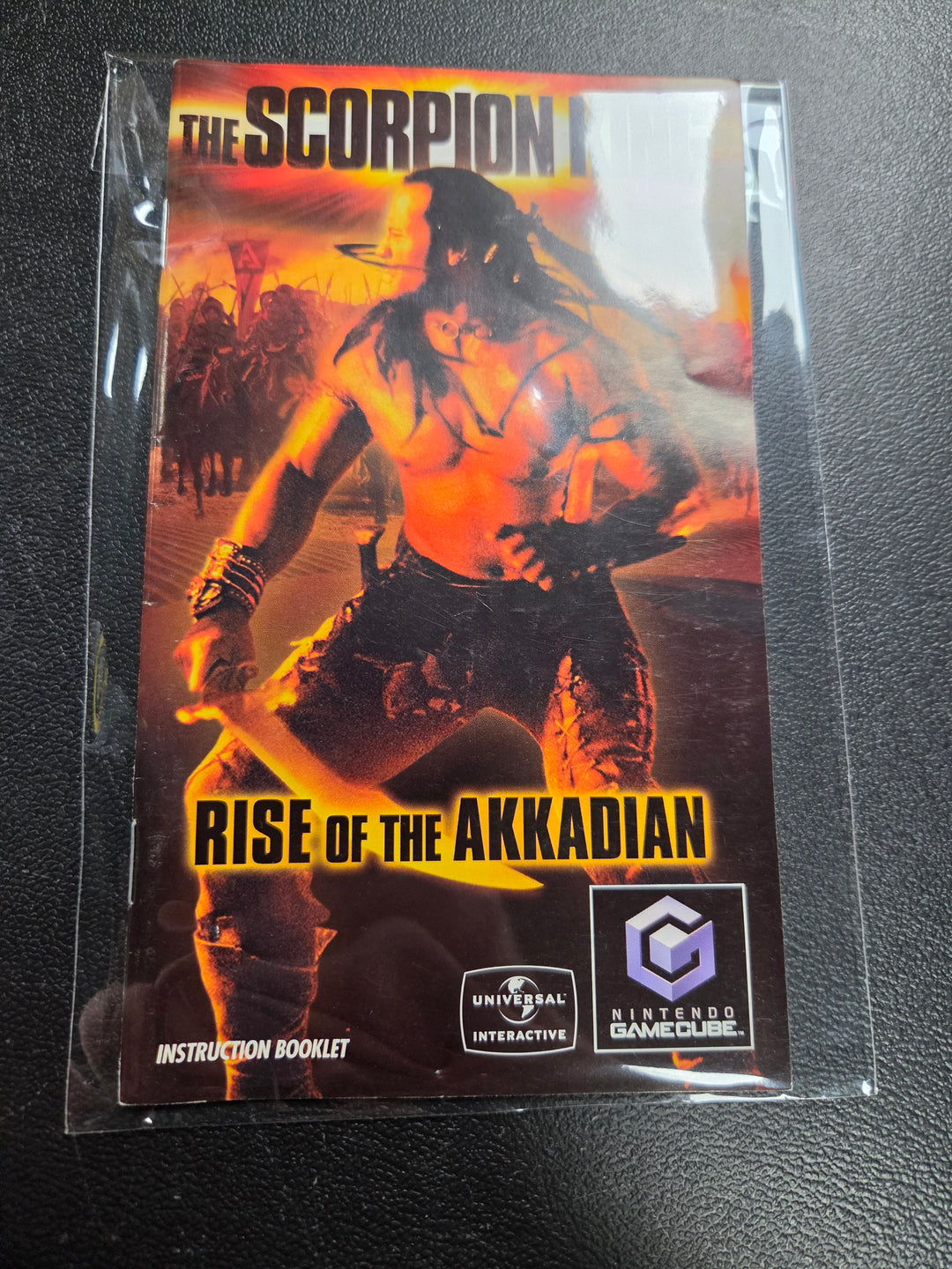 Scorpion King: Rise of the Akkadian GameCube MANUAL ONLY MO61326