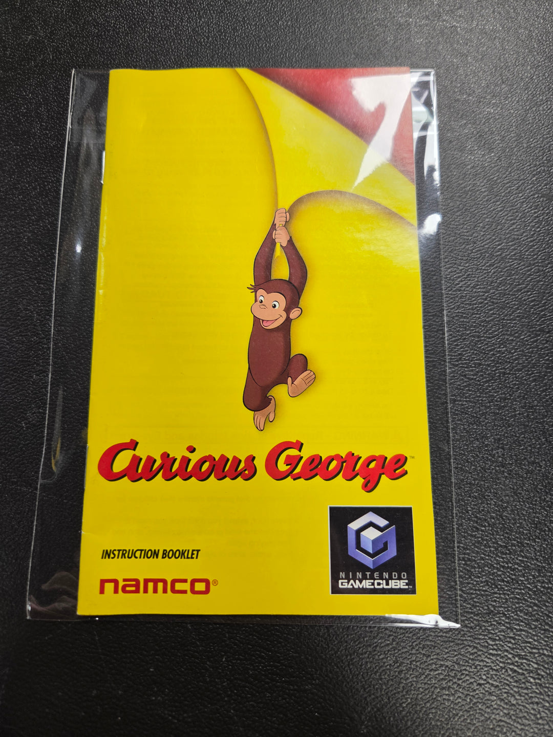 Curious George GameCube MANUAL ONLY MO61326