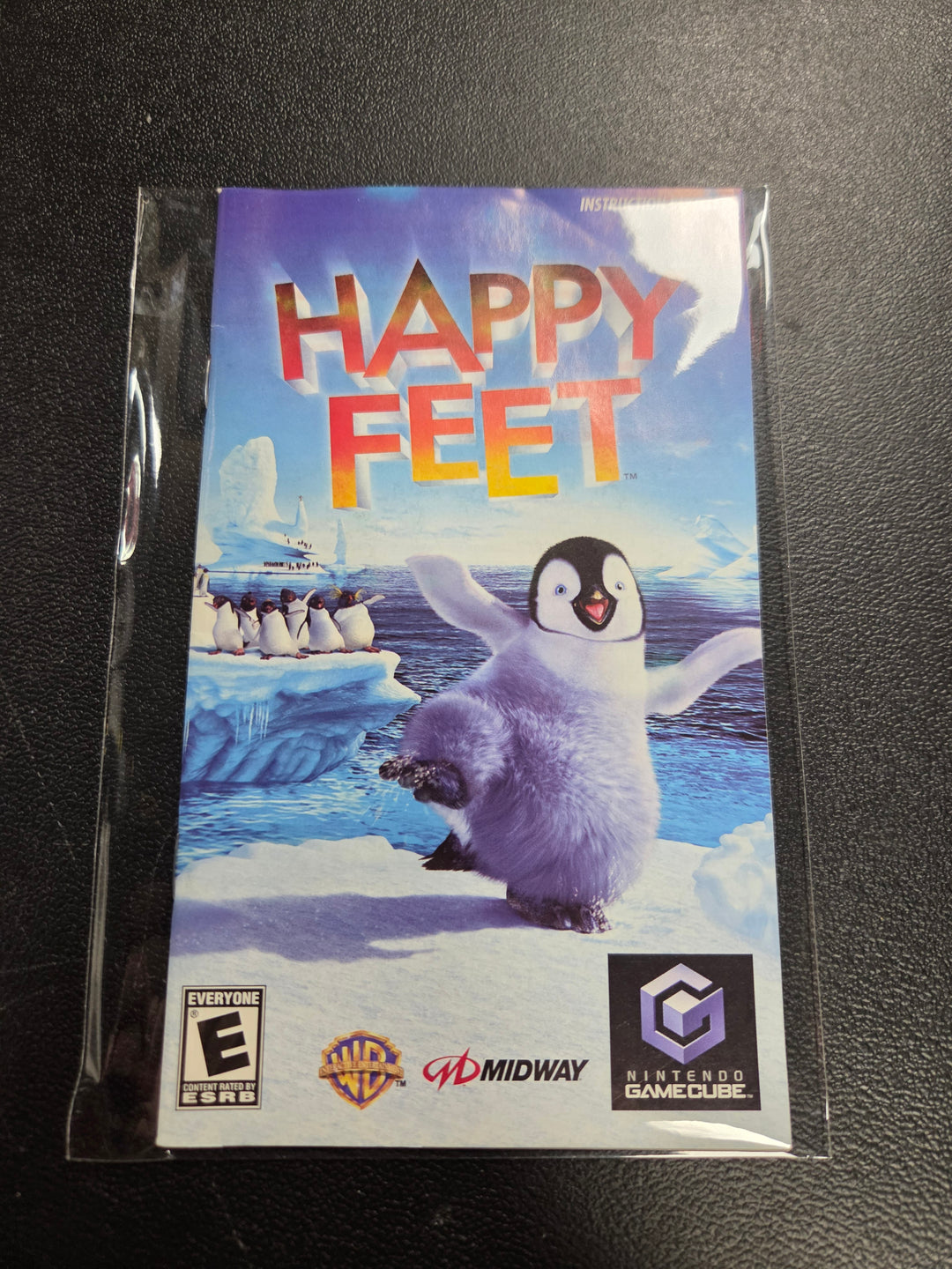 Happy Feet GameCube MANUAL ONLY MO61326