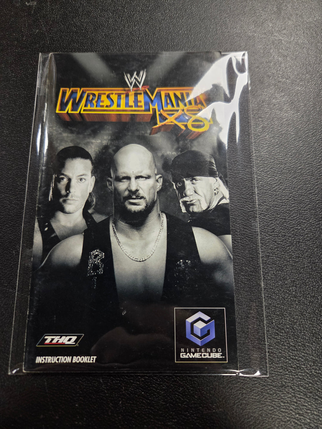 WWE WrestleMania X8 GameCube Manual ONLY MO61326