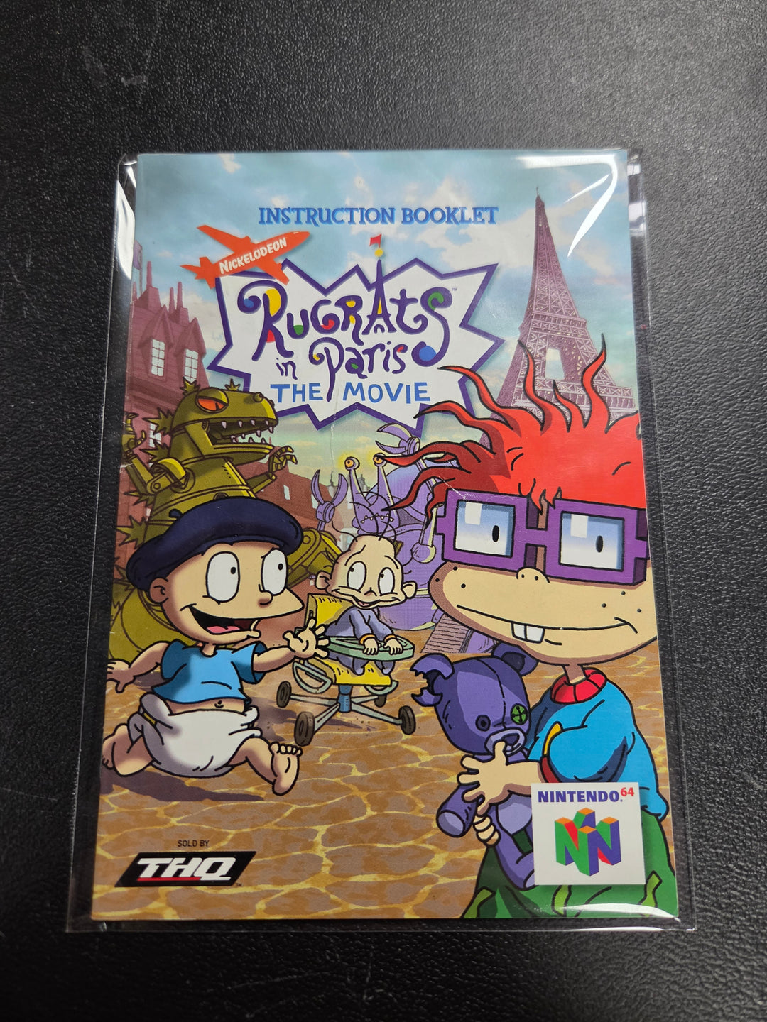 Rugrats in Paris Nintendo 64 MANUAL ONLY MO61326