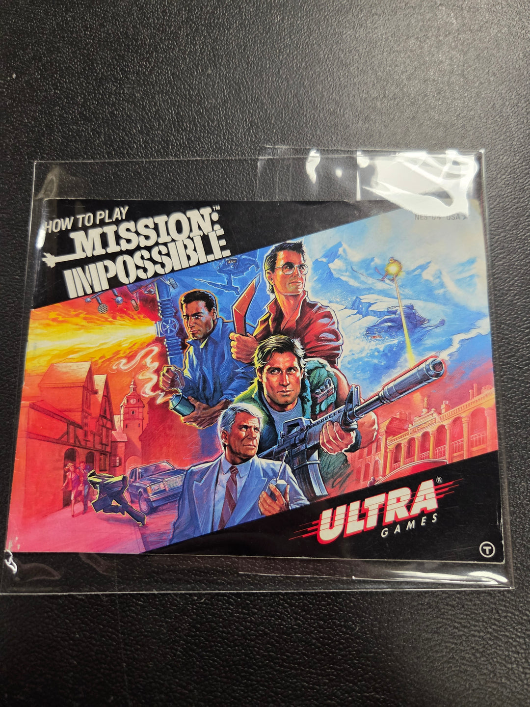 Mission Impossible NES MANUAL ONLY MO61326