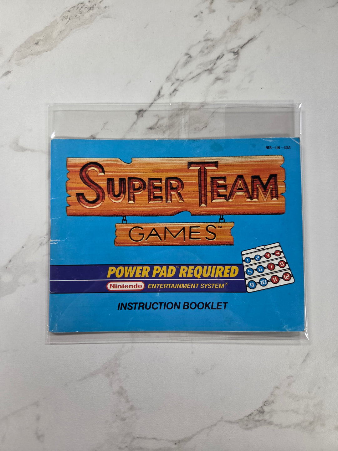 Super Team Games NES MANUAL ONLY MO61626