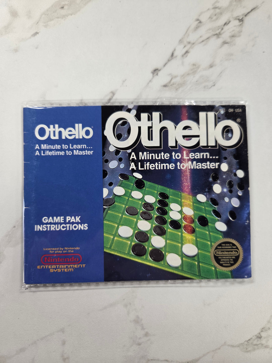 Othello NES MANUAL ONLY MO61626